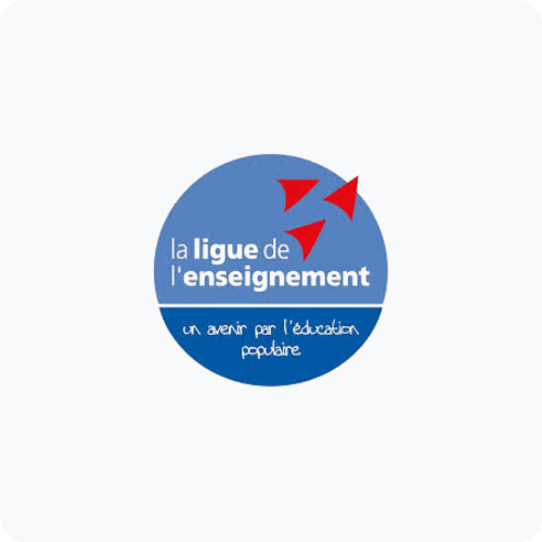 Partenaire La Ligue de l'Enseignement Logo INVERSIVE